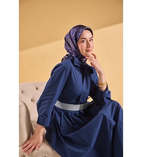 Silk Home Twill İpek Desenli Eşarp 11526