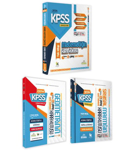 KPSS Matematik TEK Kitap-Geometri ve Sayısal Mantık Kara Kutu Dijital Çözümlü Soru Bankası Set