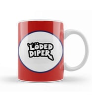 Loaded Diaper LOGO Kupa Bardak Porselen