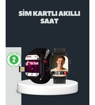 Kartlı Gps Destekli Akıllı Saat Sesli Görüşmeli