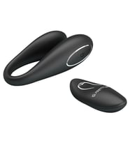 OdinsShop Siyah USB Şarjlı 12 Titreşimli Uzaktan Kumandalı Vibratör