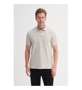 Cazador Regular Fit Açık Gri Erkek Polo Yaka T-shirt 40520