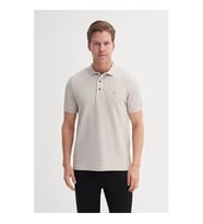 Cazador Regular Fit Açık Gri Erkek Polo Yaka T-shirt 40520
