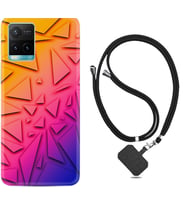 Vivo Y11S Y21S Y20 Y20S Y70 Kılıf Boyun Askılı Silikon Üçgenler 1635