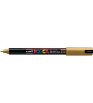 Uni Posca PC-1MR Boyama Markörü 0.7 mm METALİK ALTIN 
