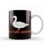 Funny Future Giraffe Duck Goose Wildlife Wilderness Safari Kupa Bardak Porselen