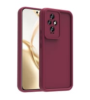Honor 200 Uyumlu Kılıf Kamera Korumalı Zore Ananas Kapak (Mürdüm)