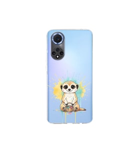 Huawei Nova 9 ile Uyumlu Splash Mirket Tasarımlı Şeffaf Silikon Kılıf