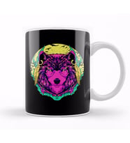 Werewolf Fierce Wolf Mythical Creature Majestic Kupa Bardak Porselen