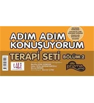 Adım Adım Konuşuyorum Terapi Seti Bölüm: 2 (Kapak Değişebilir) (Krem)