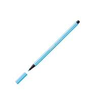 Stabilo Keçe Uçlu Boya Kalemi 1 MM Açık Mavi 68/31 (10 Lu Paket) (Karışık)