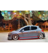 peugeot 207 yan marşpiyel takımı - aero model - PLASTİK