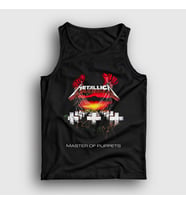 Presmono Unisex Siyah Master Of Puppets Metallica Atlet 67462tt