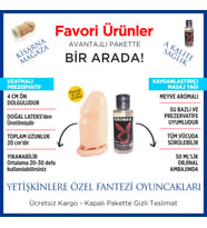 Prezervatif seti, 4cm dolgulu uzatmalı prezervatif masaj yağı hediyeli set
