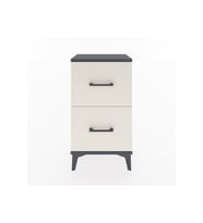 Arges Komodin 2 Çekmeceli 44x30x80 Antrasit-Aytaşı