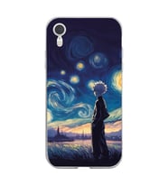 Iphone XR Uyumlu Killua Tasarımlı Şeffaf Telefon Kılıfı