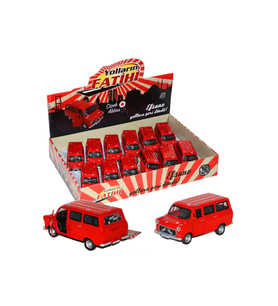 Çiçek Abbas 1/36 Ölçek Çek Bırak Metal Model Araba