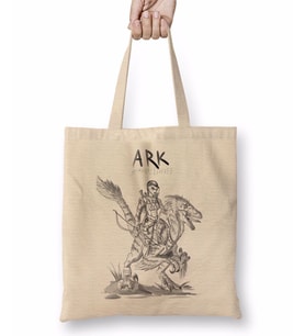 Ark Fan Art Bez Çanta Uzun Saplı