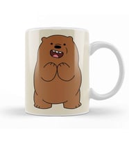 Grizzly Bear Kupa Bardak Porselen
