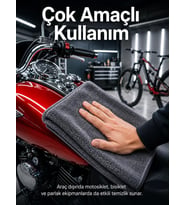50x70 Mikrofiber Tank Bezi Araç Kurulama ve Oto Bakım Temizlik Bezi Yüksek Su Emici
