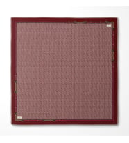 Twill İpek Eşarp-0940 (Bordo)