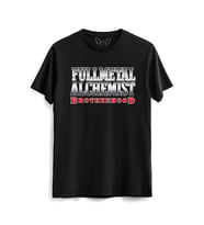 Fullmetal Alchemist Resim Baskılı Çocuk Siyah Tshirt