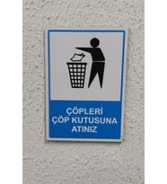 Çöpleri Çöp Kutusuna Atınız