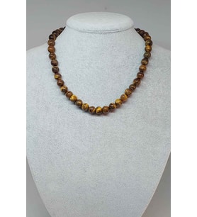 Kaplangözü Taşı Kolye 8mm (Klipsli)