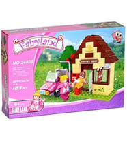 Asya Fairy Land 123 Parça Lego Coffe Shop Seti 0131-24405