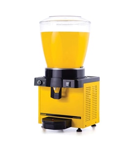 Samixir M22.AY Ayranlık-22 litre soğuk içecek dispenseri-karıştırıcılı-manuel-sarı