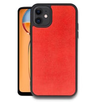 Newface Apple iPhone 11 Kılıf Aras Deri Kapak - Kırmızı