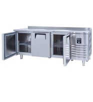 Iceinox Tezgah Tip Gn Buzdolabı 3 Kapılı (Gri)