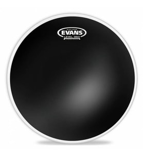 Evans Tt12Chr Deri 12 Black Chrome Tom Clear Çift Kat (14,5 Mil)