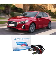 Hyundai i30 Led Xenon Uzun Far Ampulü H7 Ultimate 9500 Lumens Yeni Seri Beyaz 2014-2020