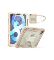 Newface Apple iPad Pro 11 (2020) Kılıf Strap New Tablet Kapak - Pembe