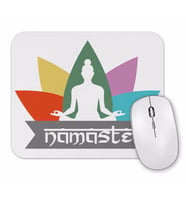Namaste  Yoga Mouse Pad