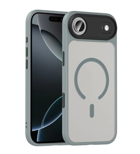 Mey İthalat® iPhone 17 Air Megane Magsafe Kapak - Titan Gri