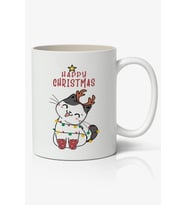 Kişiye Özel Yılbaşı Yeni Yıl Christmas Temalı Beyaz Kupa Bardak Sevgiliye Arkadaşa Hediye v32