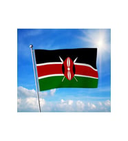 Kenya Devleti Bayrağı Premium Raşel Kumaş 70x105 cm