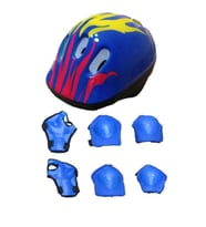 Paten Koruyucu Set Kask Dizlik Dirseklik Koruyucu (Standart)