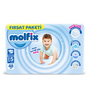 Bebek Bezi Fırsat Paketi 5 Beden 11-18 Kg 48 Adet