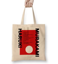 Haruki Murakami Books Bez Çanta Uzun Saplı