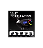 Y30 Kask Kulaklık Bluetooth Motosiklet Kulaklık Rgb Radyolu Intercom