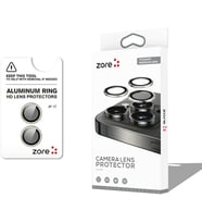 Apple iPhone 17 İçin Zore CL-12 Premium Safir Parmak İzi Bırakmayan Anti-Reflective Kamera Lens Koruyucu (Yeşil)