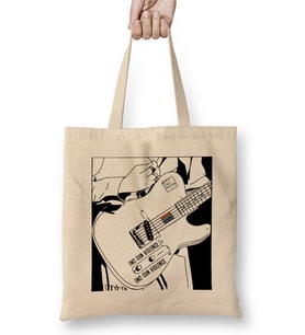 Harry Styles Guitar 02 Bez Çanta Uzun Saplı