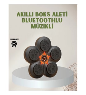 Mey İthalat® Bluetoothlu Akıllı Boks Antrenman Cihazı Işıklı Hedefli Kardiyo ve Fitness Aleti