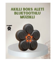 Mey İthalat® Bluetoothlu Akıllı Boks Antrenman Cihazı Işıklı Hedefli Kardiyo ve Fitness Aleti