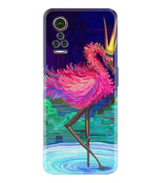 General Mobile GM 21 Pro GM 22 Pro Plus Kılıf Desemli Silikon Queen Flamingo 1748