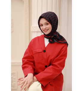 Olinda Eşarp 48004 -6485 (Lacivert)
