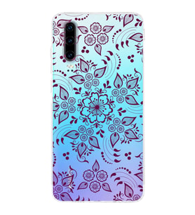 Huawei P30  Kamera korumalı Kapak Nostalji Desen Tasarımlı  Şeffaf Kılıf